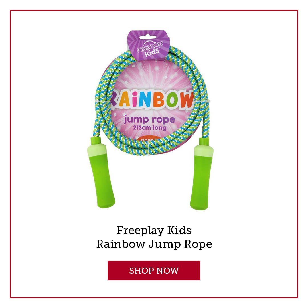 FREEPLAY KIDS RAINBOW JUMP ROPE