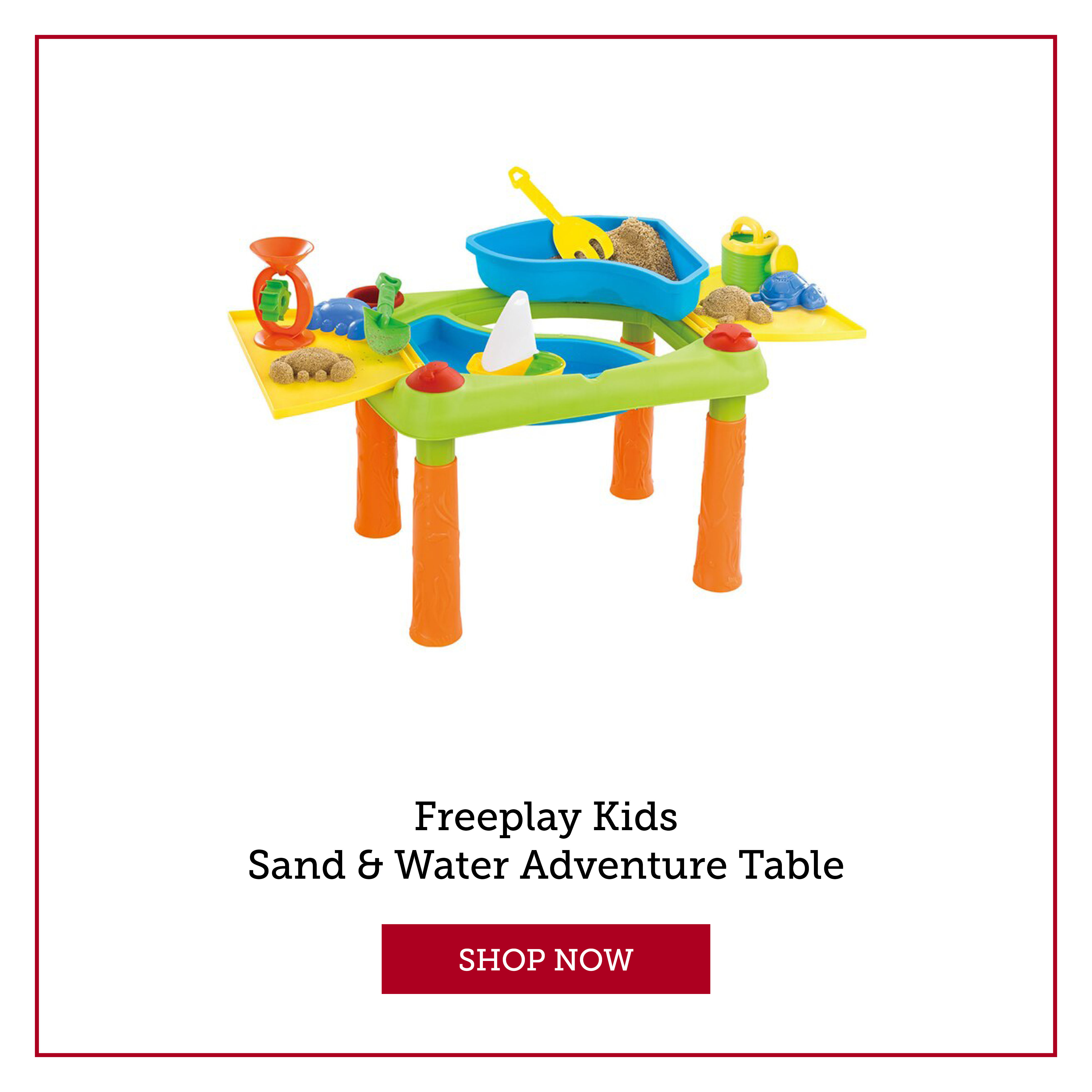 FREEPLAY KIDS SAND & WATER ADVENTURE TABLE